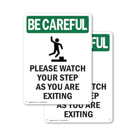 Signmission Safety Culture Sign, 7 in Width, Plastic, Rectangle OS-2PACK-BC-P-710-V-10129
